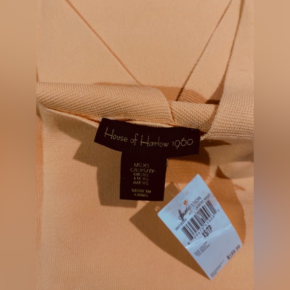 $189 House of Harlow 1960 Desert Mist Bodycon/Compression Dress NWT! - Picture 2 of 8